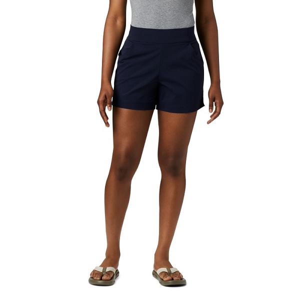 Columbia Anytime Casual Shorts Blue For Women's NZ20865 New Zealand
